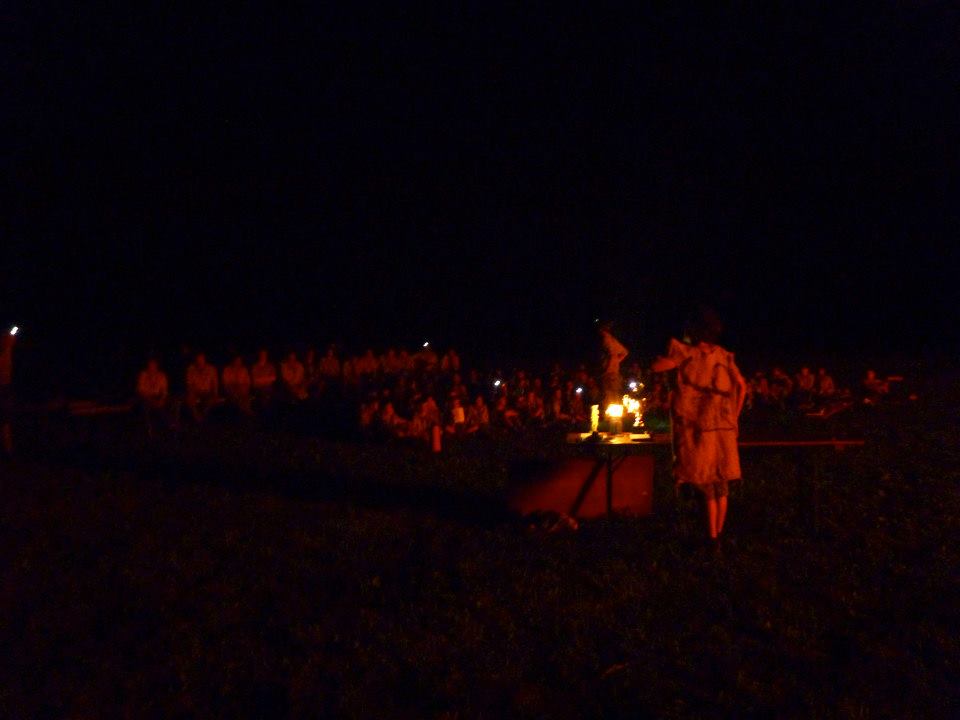 Sint-Martinus den XIIde - Kamp Curfoz 2013 Groot Kampvuur